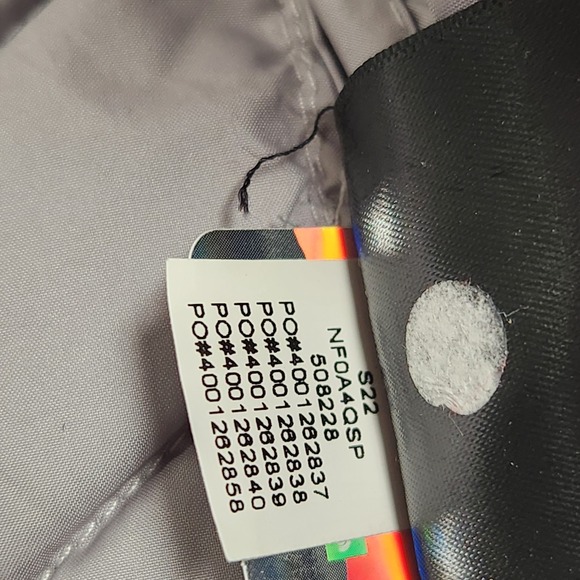 North Face Jacket Thermoball Eco Puffer Mens Medium Gray Full Zip EUC - Picture 6 of 12